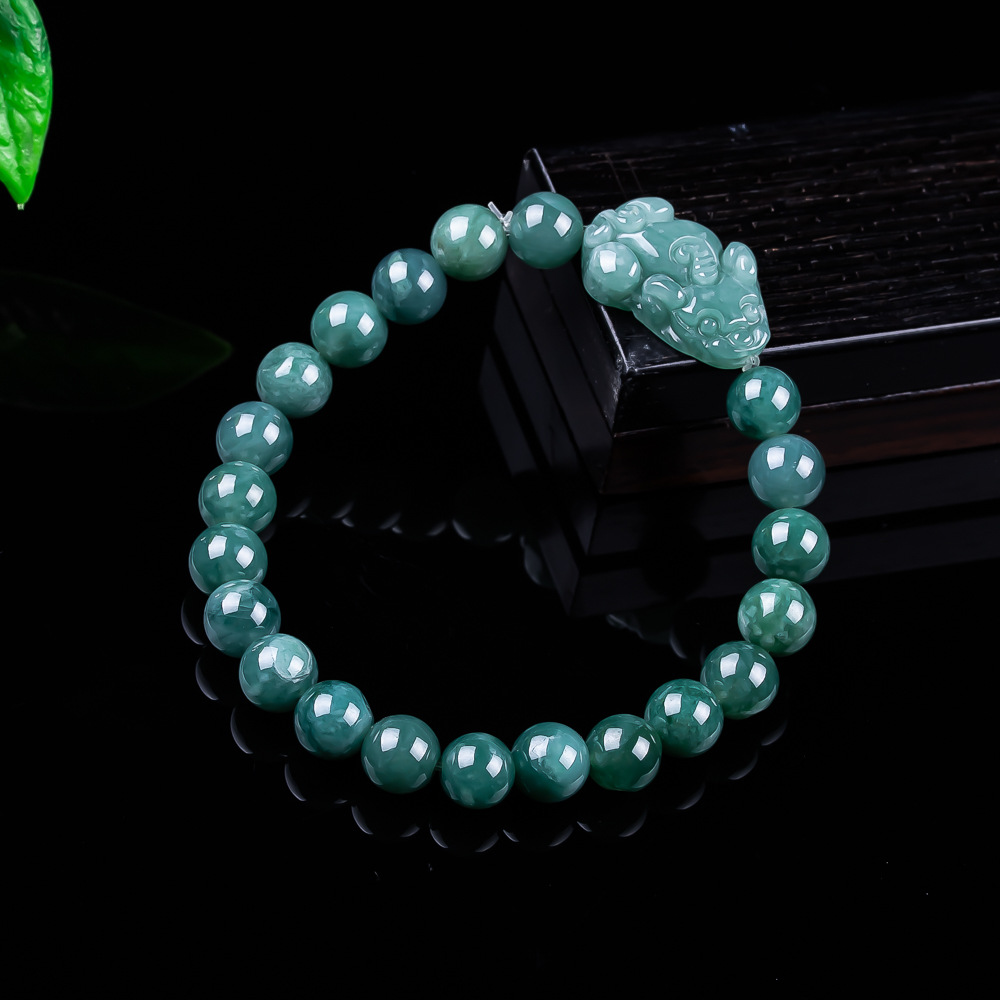 Women Accessories To Gift - Натуральный браслет из бирманского жадеита с