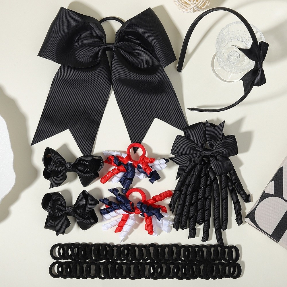 Scrunchie Satin Set - Набор из 57 модных атласных аксессуаров
