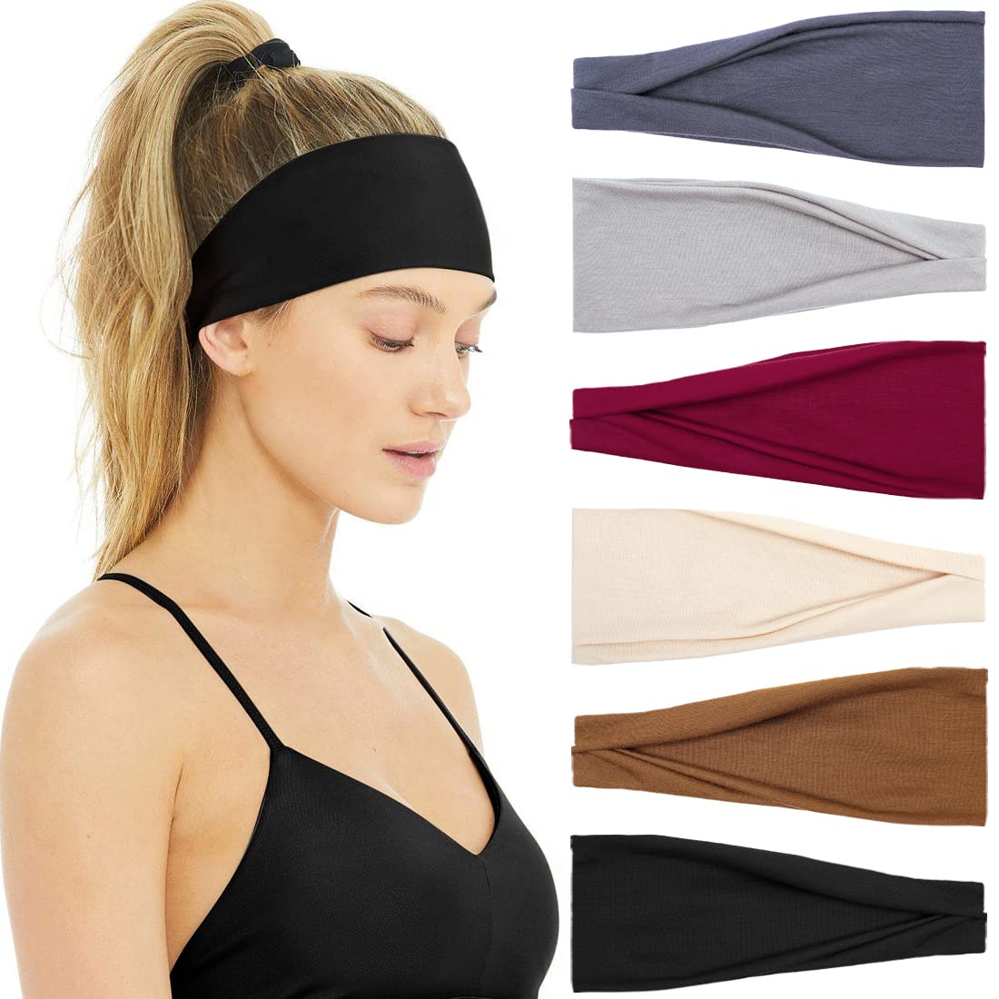 Women'S Yoga Accessories - Повязка на голову женская Нескользящая пот