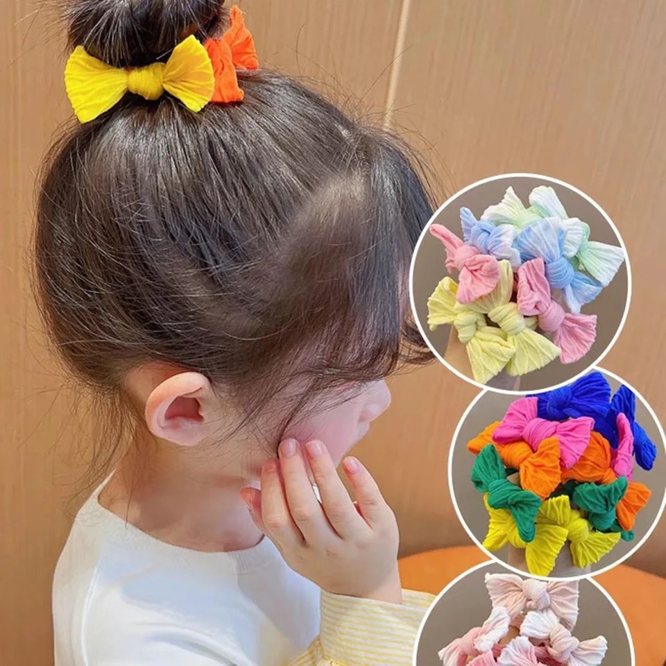 5 шт./компл., милый бант, одно – обзор и цена Scrunchie Satin Set