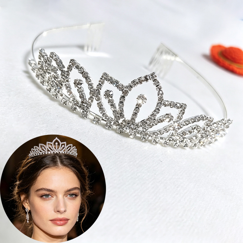 Серебряная корона с блестящими – обзор и цена Women Accessories To Gift