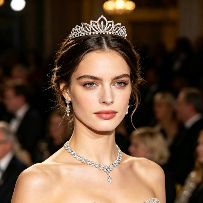 Серебряная корона с блестящими – обзор и цена Women Accessories To Gift