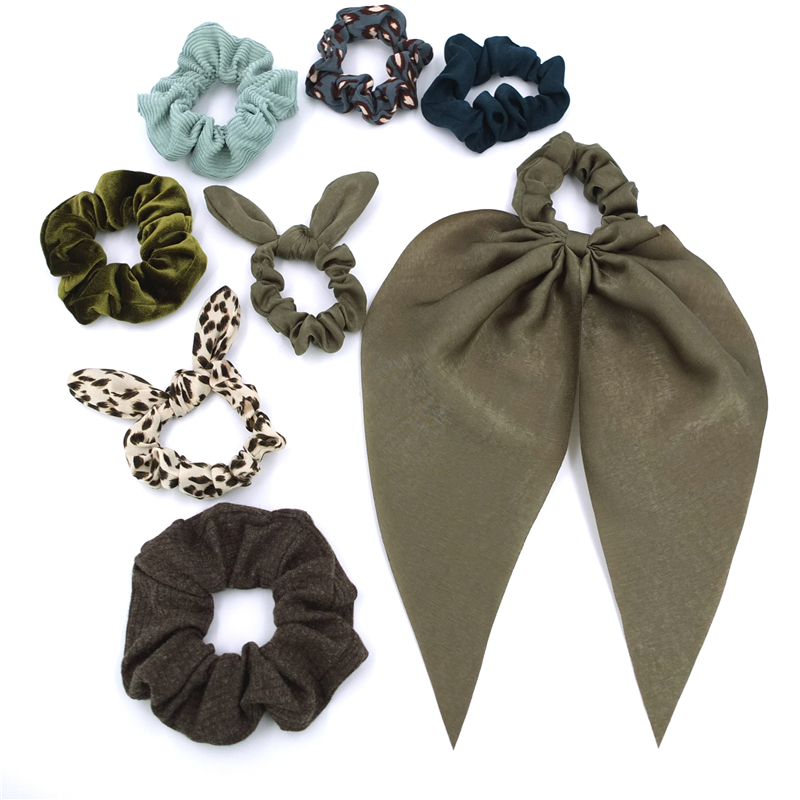 Резинки для волос для девочек  – обзор и цена Scrunchie Satin Set