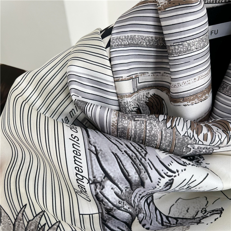 Большие шелковые платки от изв – обзор и цена Accessories Brand For Women