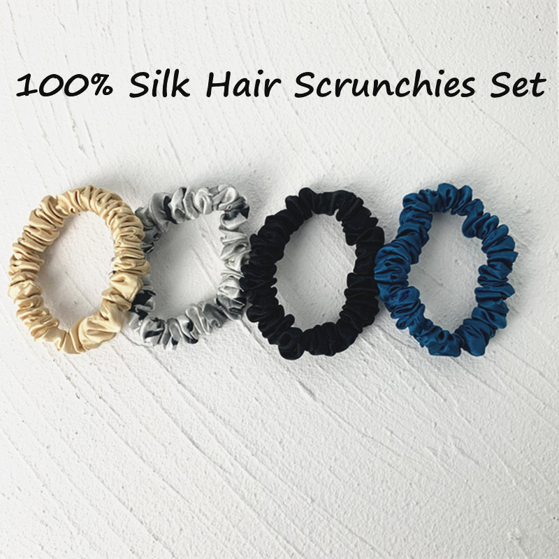 3 шт., набор резинок для волос – обзор и цена Scrunchie Satin Set