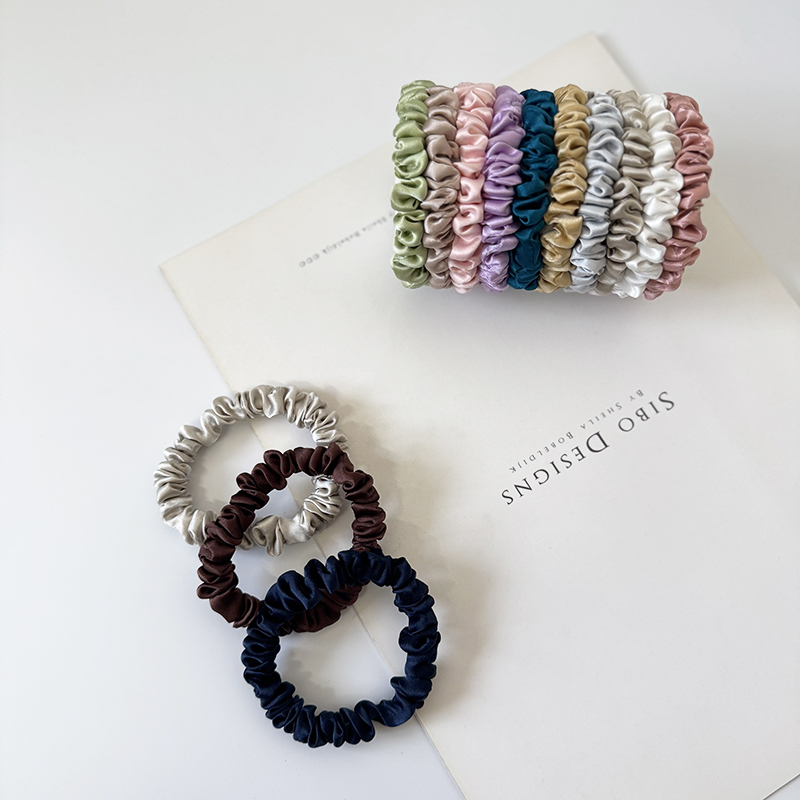 3 шт., набор резинок для волос – обзор и цена Scrunchie Satin Set